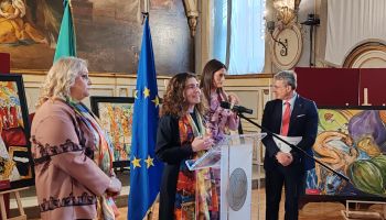 “Woman-L’essenza dei corpi in fiore”: la Calabria protagonista alla Camera con la mostra di Luigia Granata