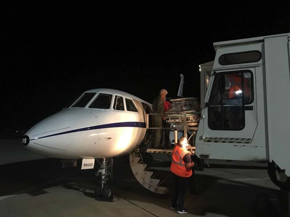 Neonato in pericolo di vita trasportato da Lamezia e Ciampino
