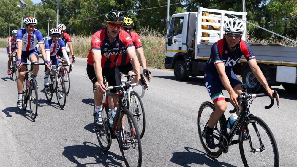Il "ciclista" Nicola conquista la maglia rosa