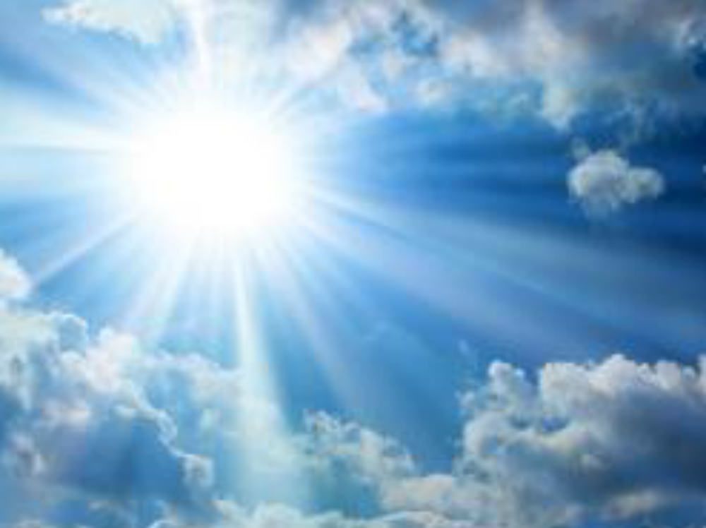 Sole e temperature in aumento in tutta la regione