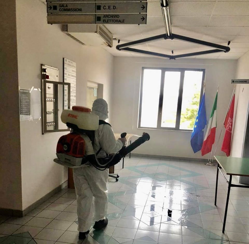 Coronavirus, Falcomatà: «Iniziate le attività di sanificazione degli uffici pubblici»