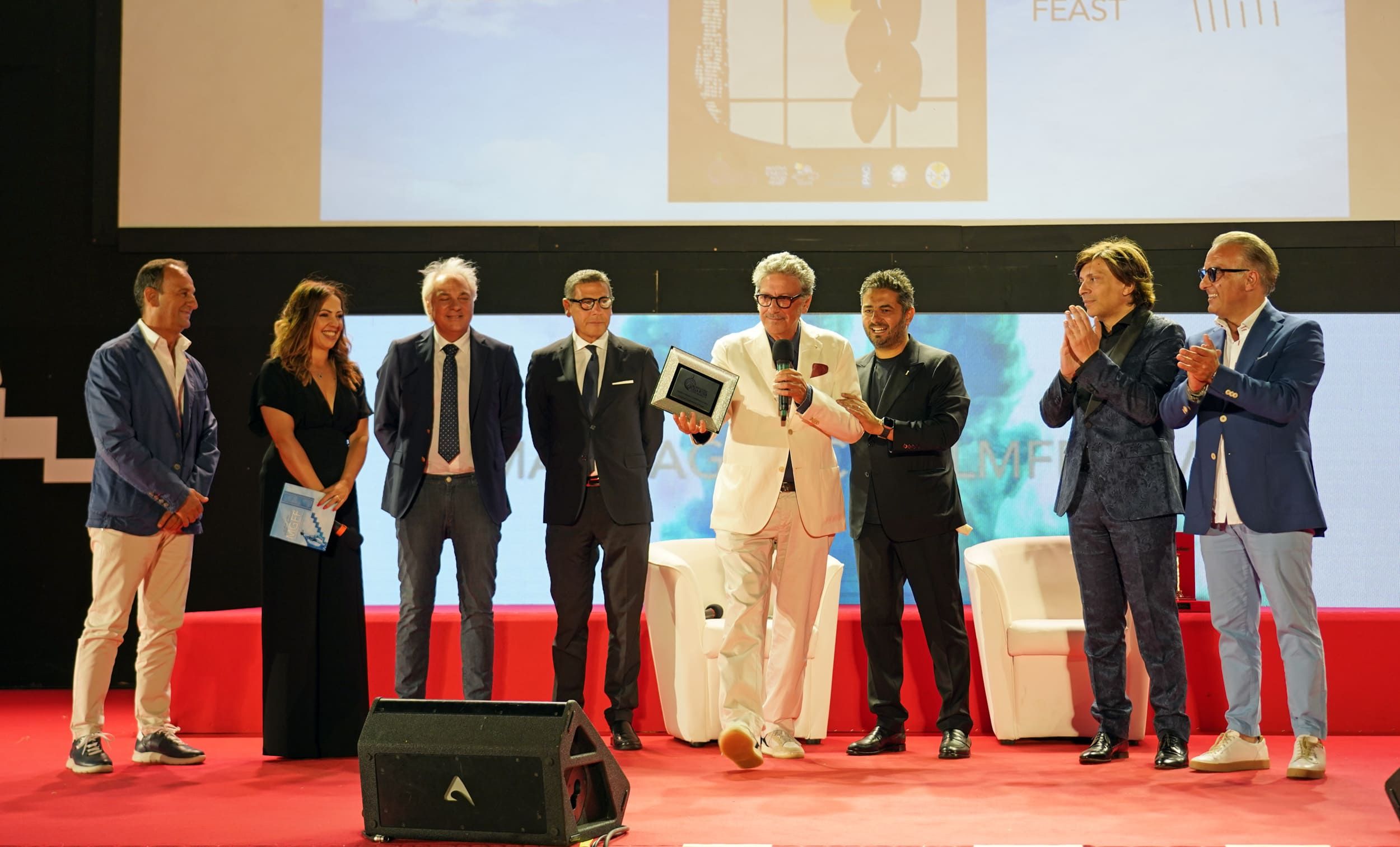 Gran finale al Magna Graecia Film Festival. Castellitto, Bocci e tutti i premiati sul palco
