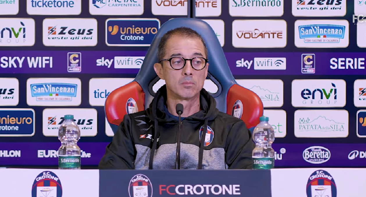Crotone, Longo alla vigilia di Foggia: «Serve umiltà. Delio Rossi un maestro»