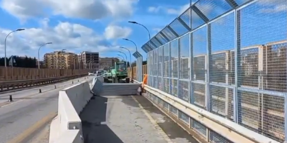 Catanzaro, al via l’installazione delle reti anti-scavalco sul viadotto Morandi – VIDEO