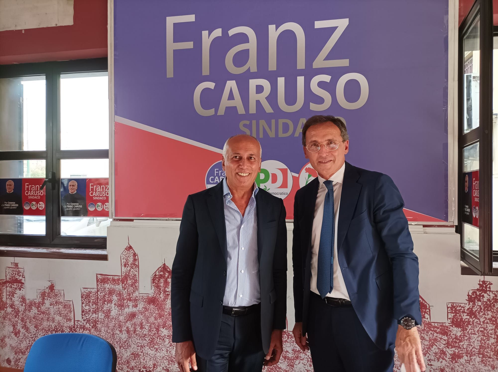 Cosenza, Boccia: «L’unico centrosinistra è quello che sostiene Franz Caruso»