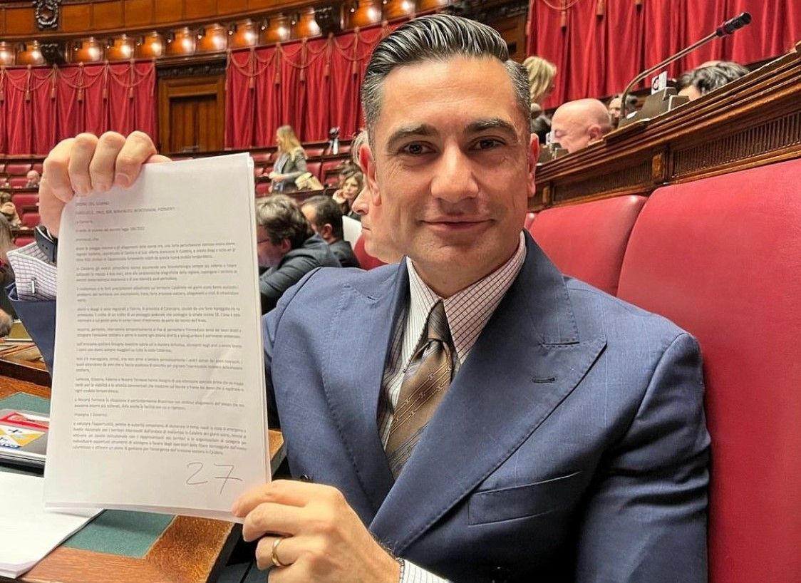 Maltempo ed erosione costiera, Furgiuele: «Chiesto al governo un intervento celere e concreto per la Calabria»