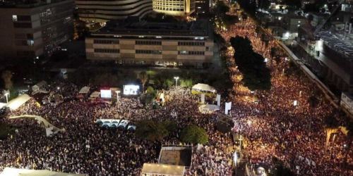 proteste tel aviv israele