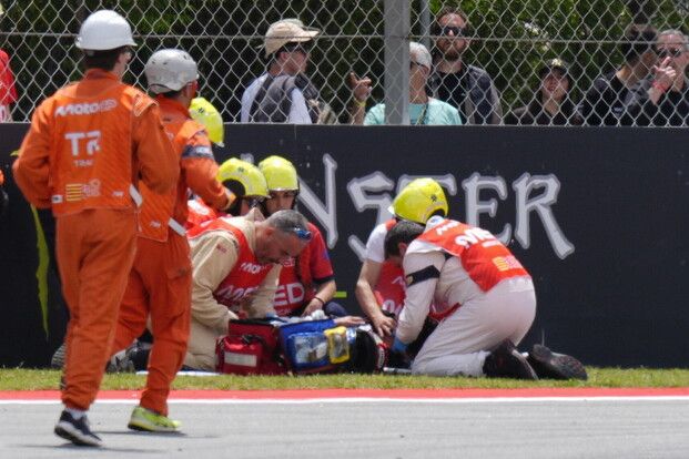 Gp Catalogna, Di Giannantonio vince in una gara  piena di incidenti