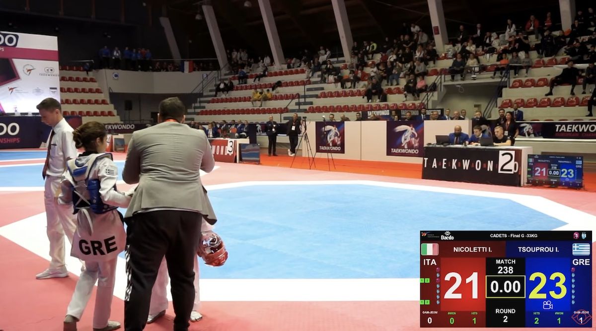 Taekwondo, la calabrese Ilaria Nicoletti medaglia d’argento agli Europei Cadetti 2024