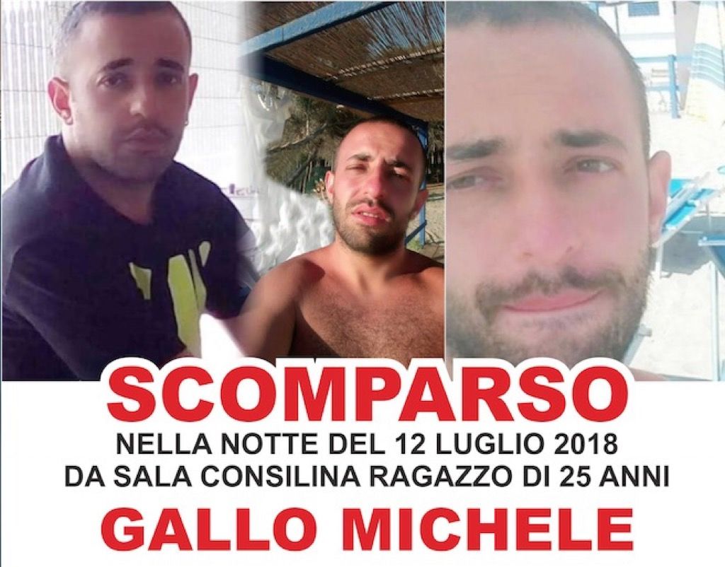 Giovane scomparso a Sala Consilina e segnalato a Praia a Mare