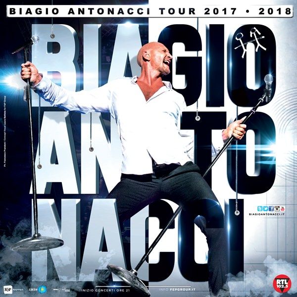 Anche in Calabria il tour di Biagio Antonacci