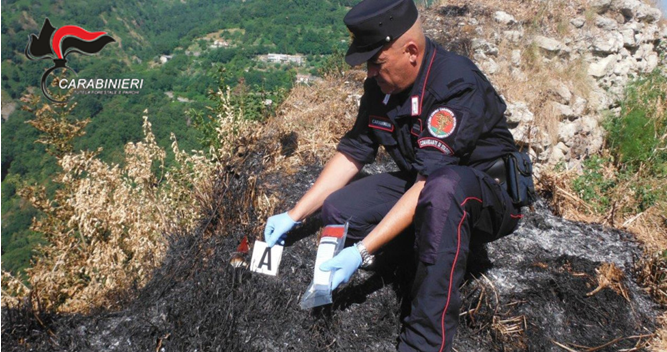 Incendi a Petronà e Mesoraca, denunciati dai carabinieri i presunti responsabili