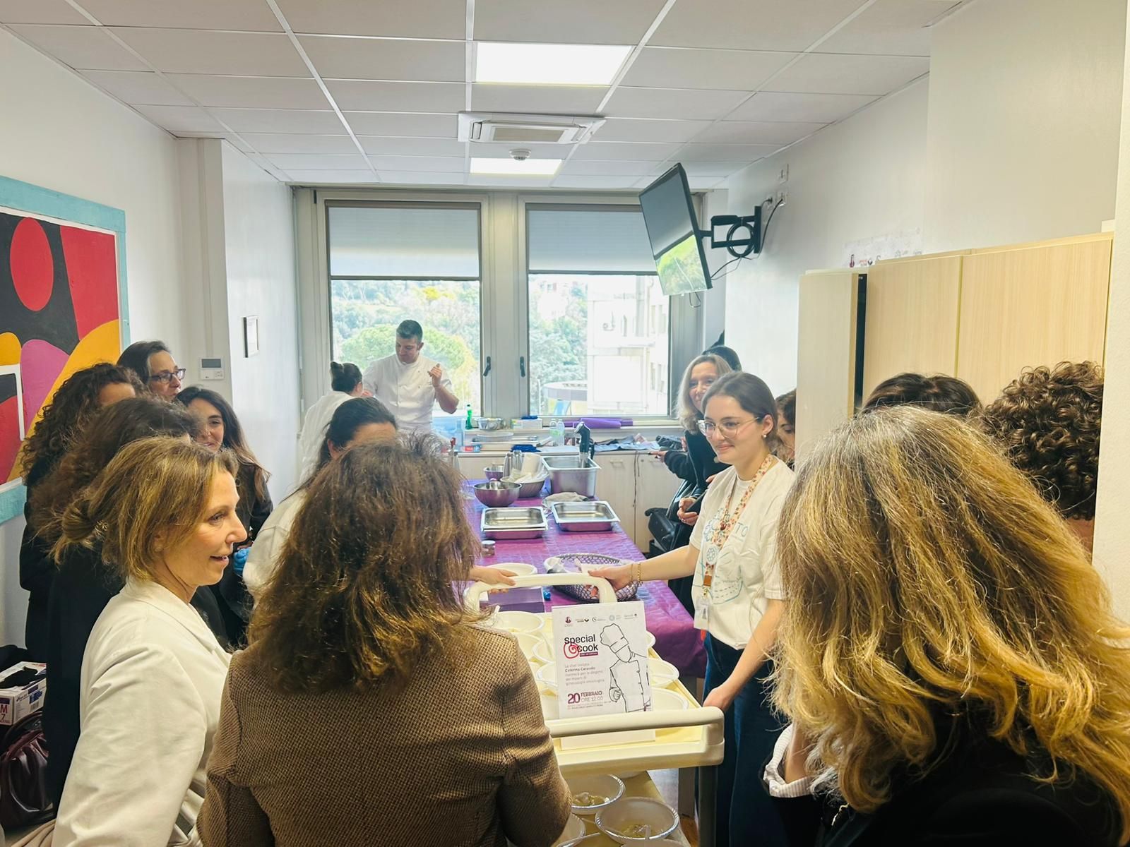 I sapori della Calabria al Gemelli di Roma: Caterina Ceraudo porta le sue ricette stellate in corsia