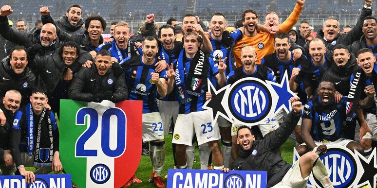 Il derby è nerazzurro, l’inter conquista il 20° scudetto