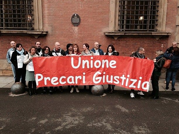 Giustizia, oltre 250 tirocinanti in protesta a Roma