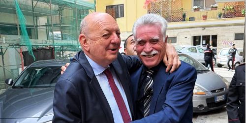 con Luigi Chiappalone sindaco Sinopoli