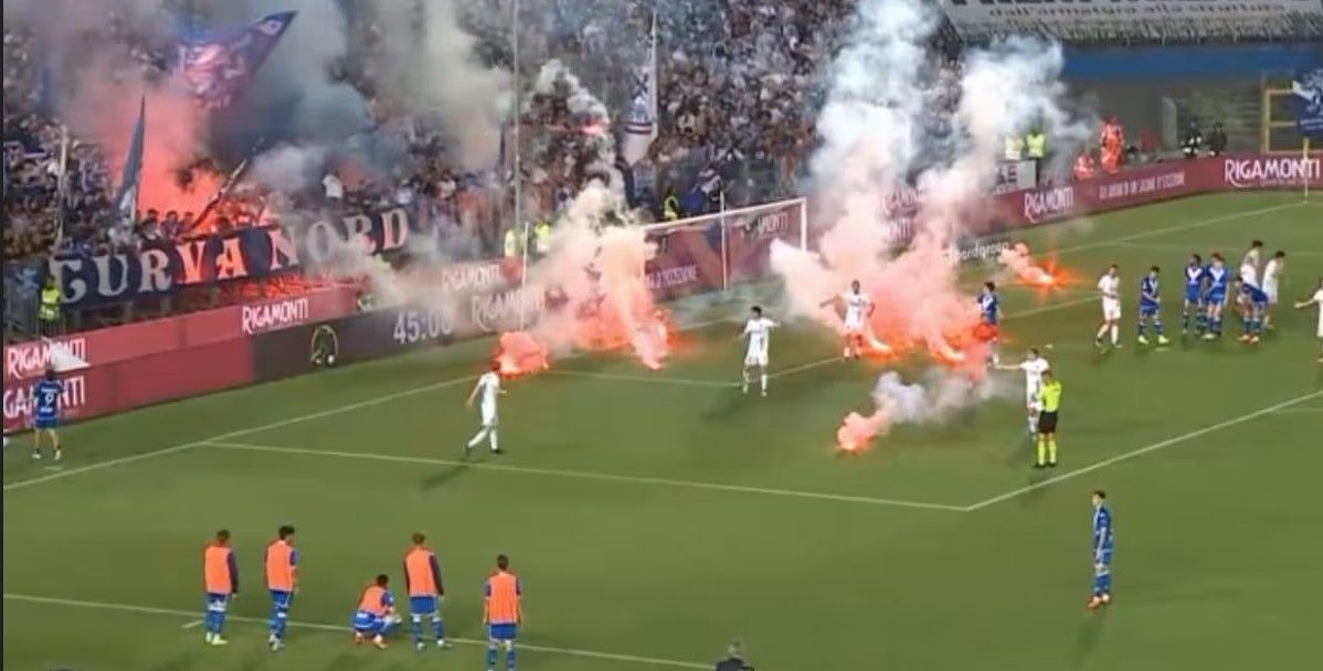 Scontri al “Rigamonti”, salgono a 101 i daspo contro gli ultras