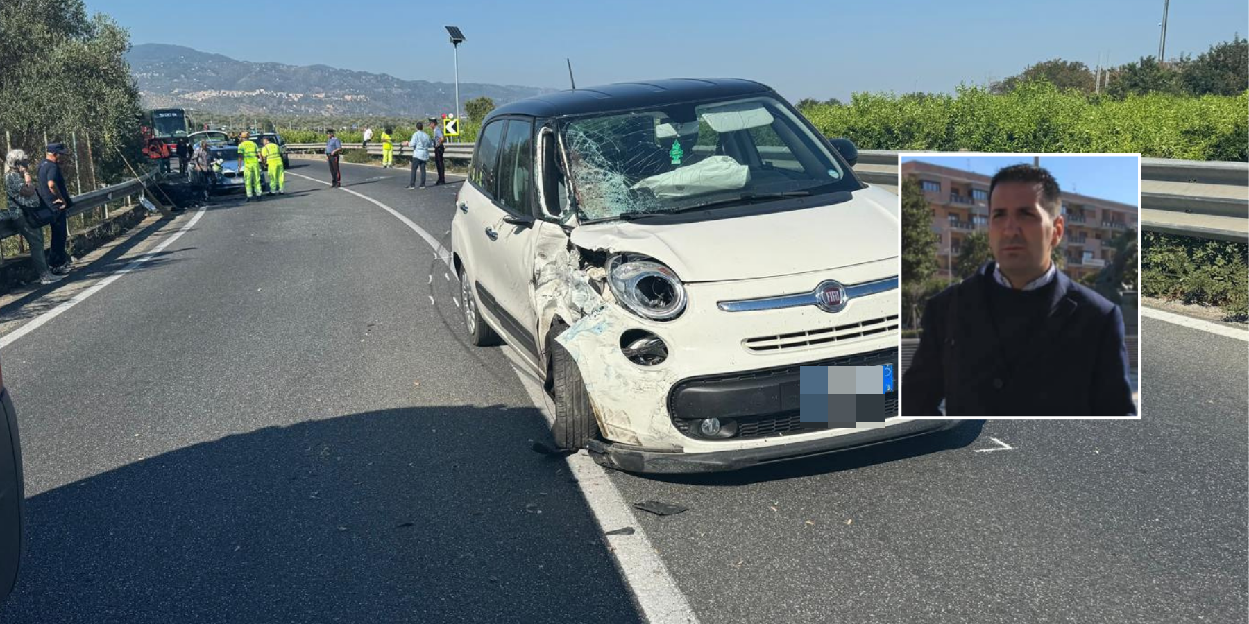 Tragedia sulla Statale 106 jonica a Corigliano Rossano, morto un imprenditore