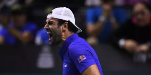 matteo berrettini finale Coppa Davis vs Olanda
