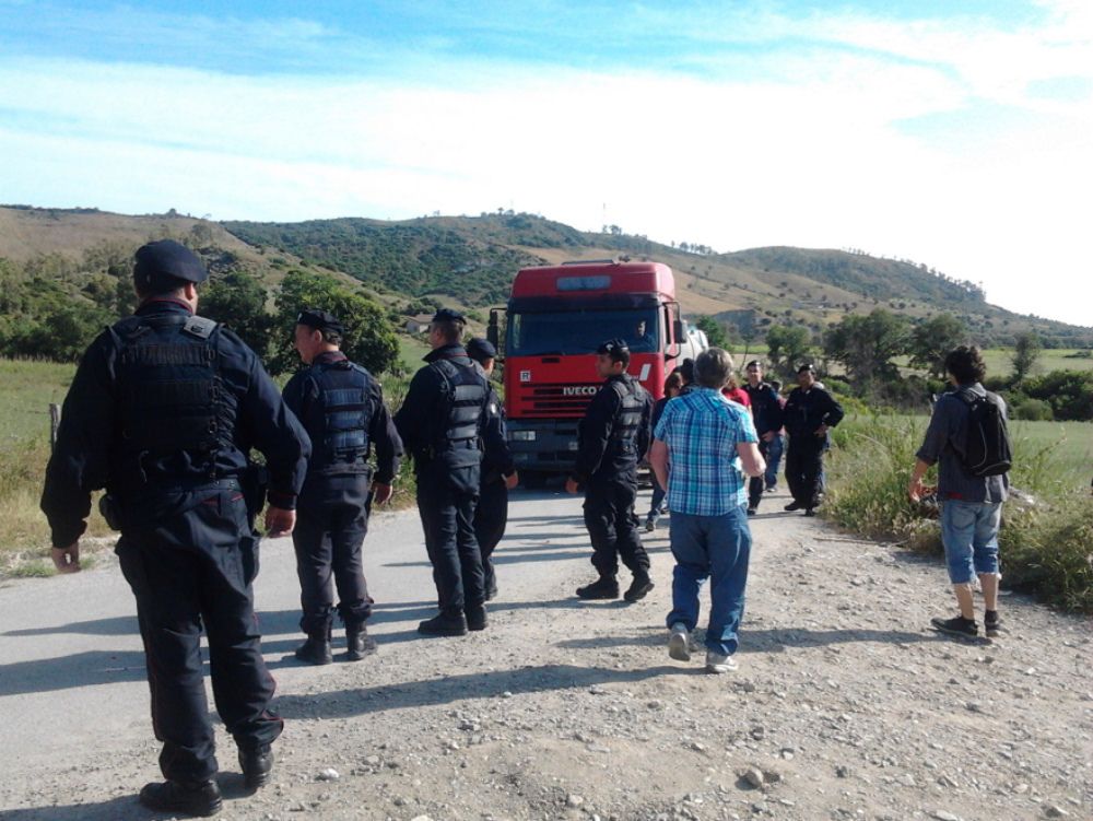 La guerra dei rifiuti, Scala Coeli presidiata
