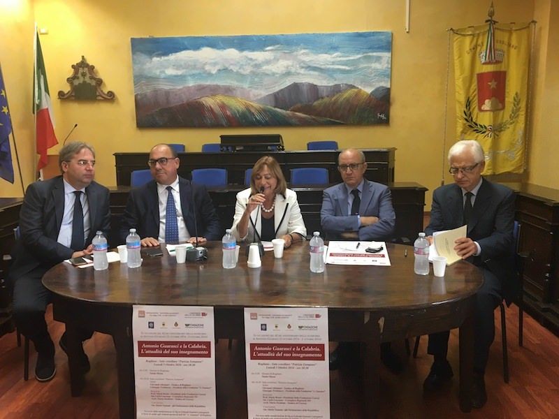 «La Regione ha ancora bisogno di Guarasci»