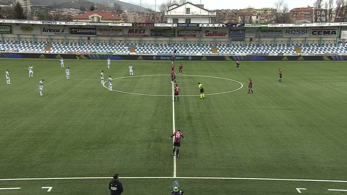 Rimonta salvezza del Cosenza fuori casa: Entella battuta 2-1