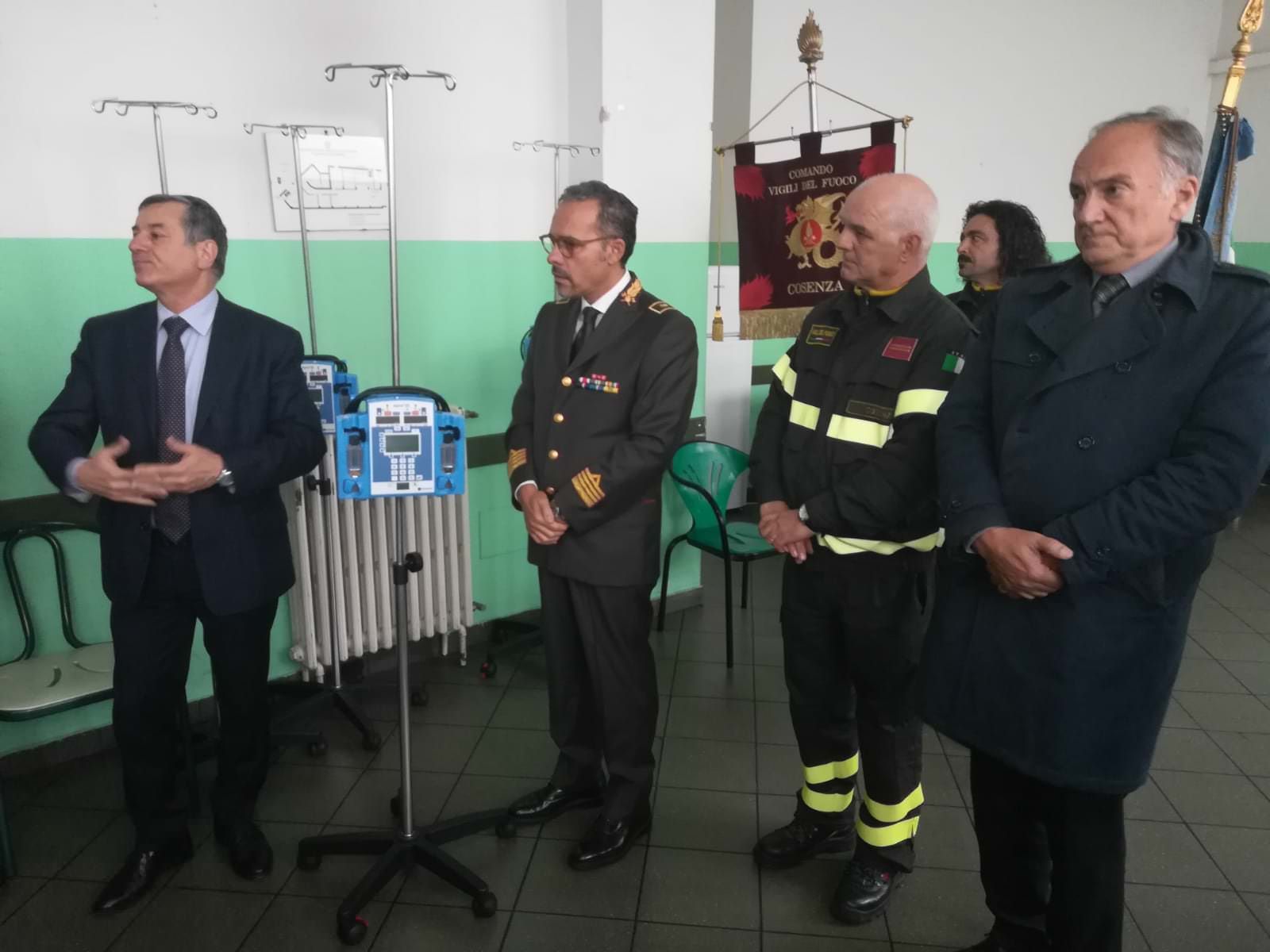La Santa Barbara di solidarietà dei Vigili del Fuoco di Cosenza