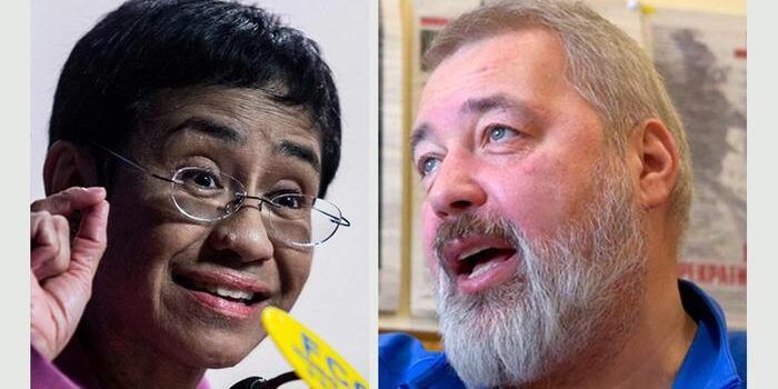 Nobel per la Pace a due giornalisti: vincono Maria Ressa e Dmitry Muratov