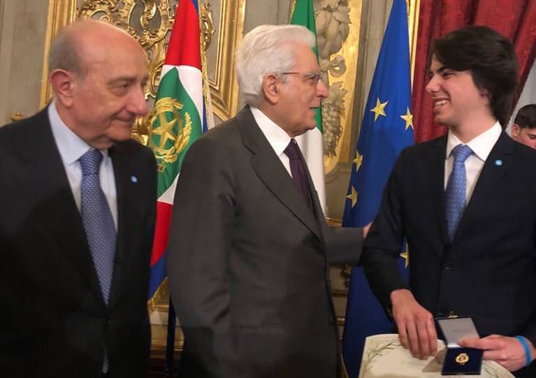 Volontario Unicef diventa alfiere del lavoro, il plauso di Samengo