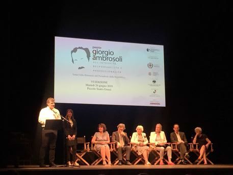 Il Premio “Giorgio Ambrosoli” al gruppo Goel