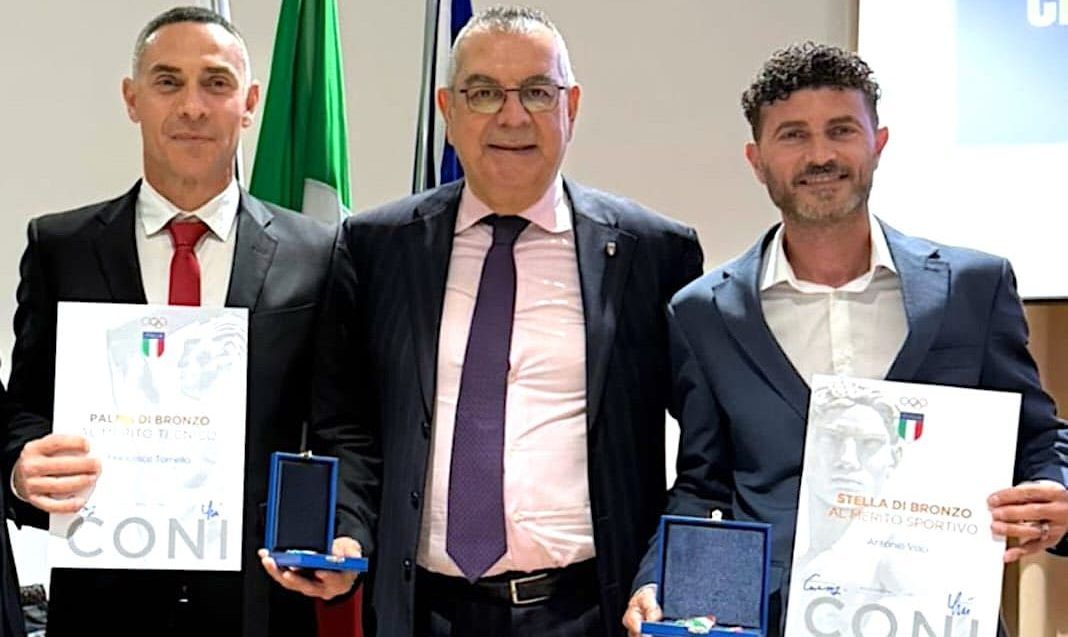 Benemerenze del Coni: premiati due maestri del taekwondo calabrese