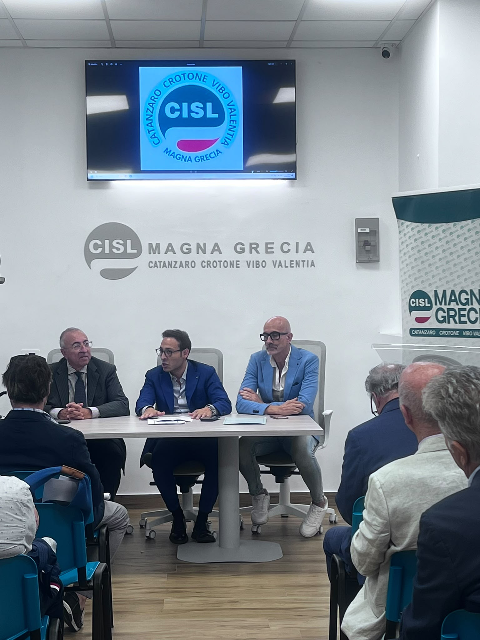 Cisl Magna Grecia incontra il prefetto Di Nuzzo: «Serve una rete forte per il futuro dell’area centrale della Calabria»