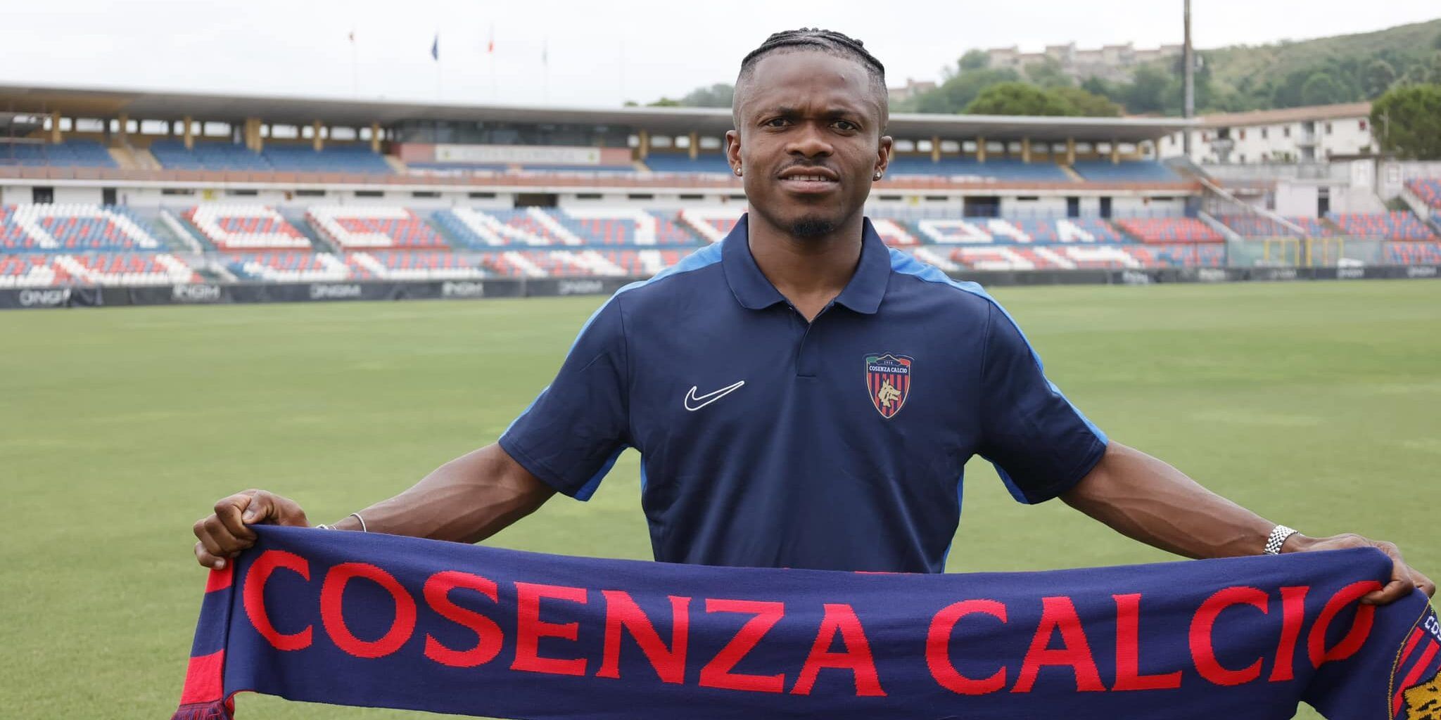 Kouan: «Volevo una piazza calda come Cosenza. Qui per dare una svolta alla mia carriera»