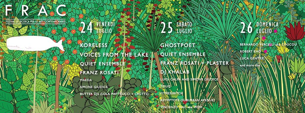 Al via la prima edizione di Frac, il festival delle arti contemporanee