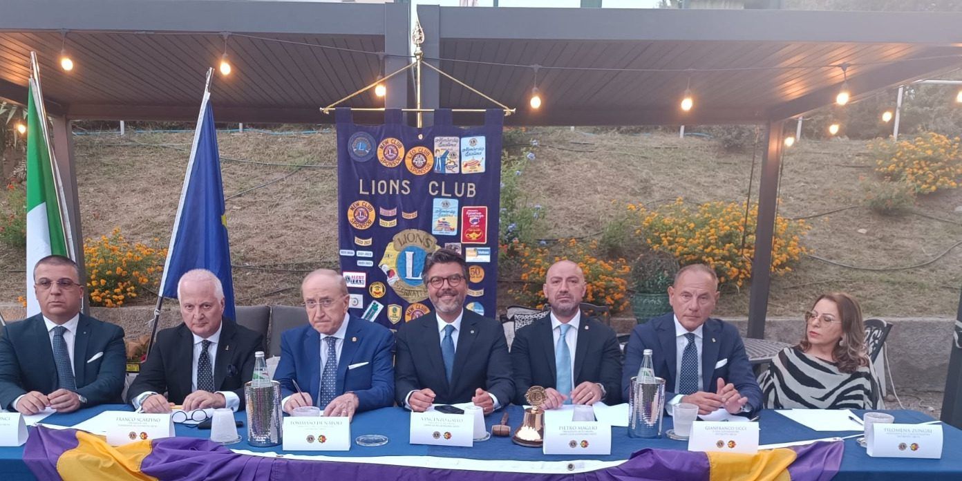 Lions Club Catanzaro Host, Vincenzo Gallo nuovo presidente