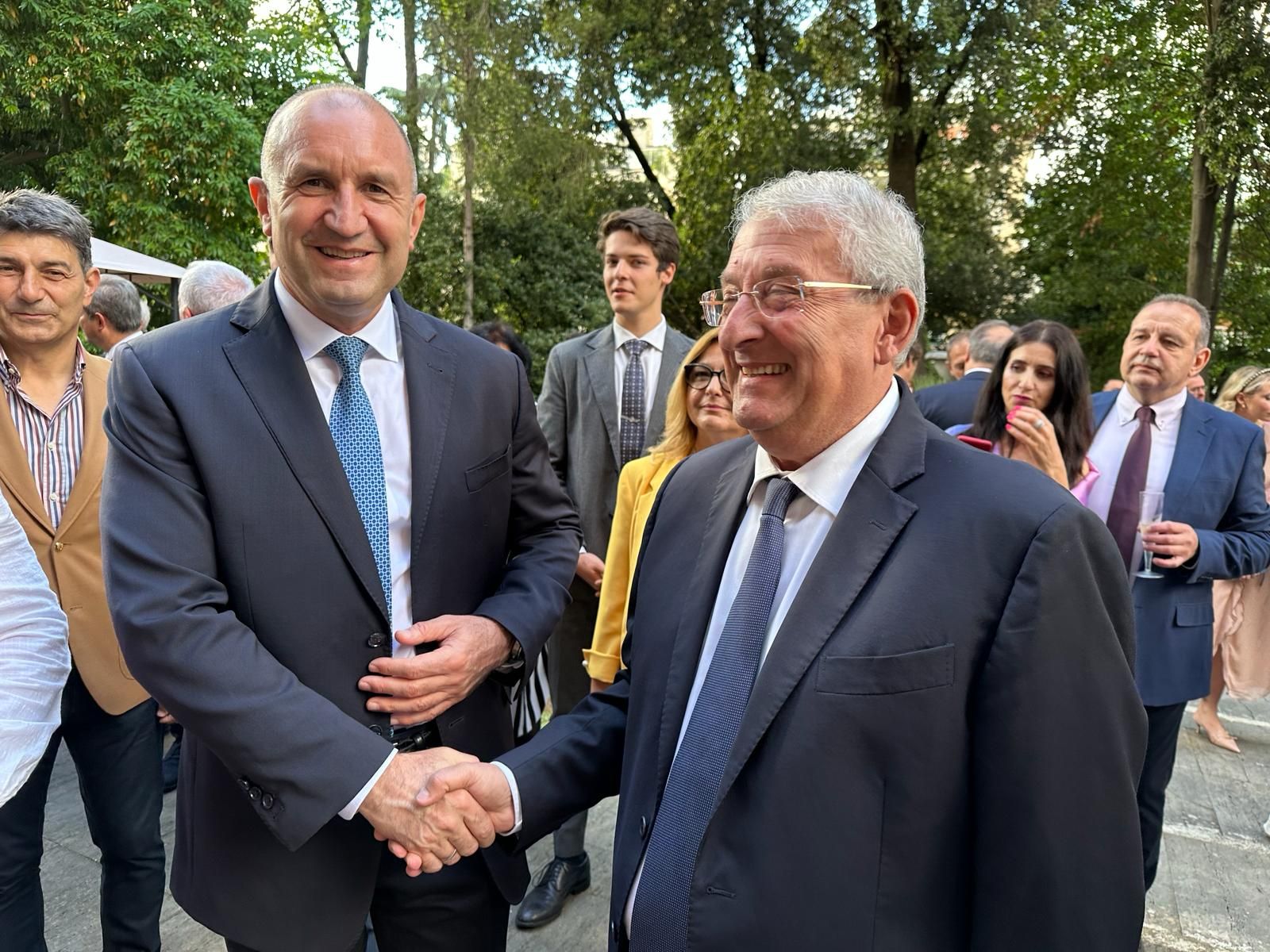 Il sindaco di Diamante incontra il presidente della Bulgaria