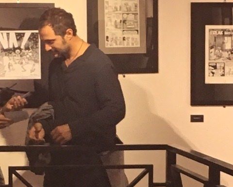 Claudio Santamaria protagonista al Museo del Fumetto