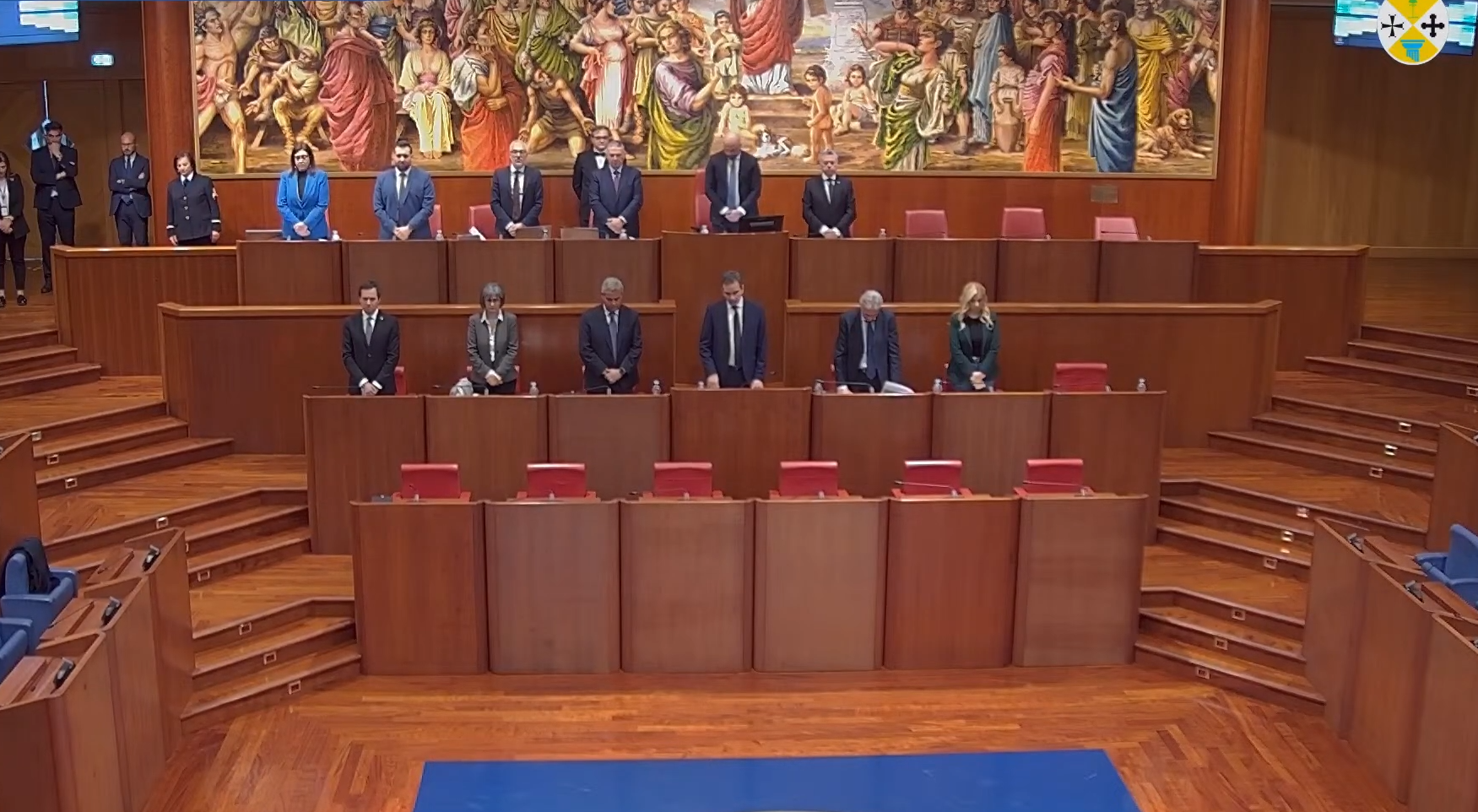 Consiglio regionale, minuto di raccoglimento in ricordo di Francesco Occhiuto