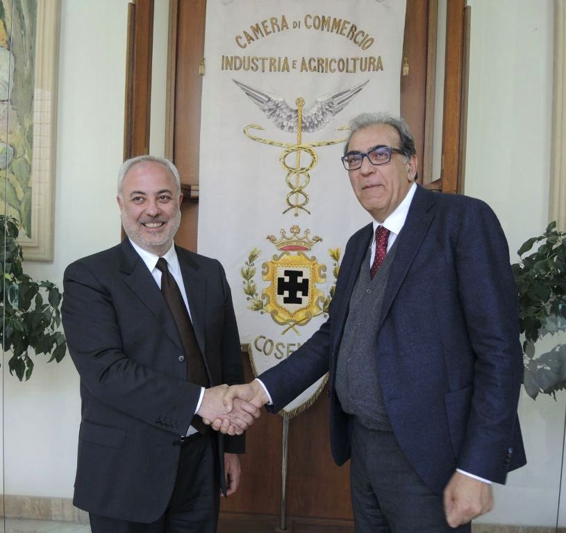 Cosenza, Viscomi ai lavori della giunta della Camerea di commercio