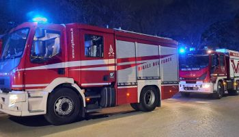 In fiamme l’escavatore di una ditta a Maierato, avviate le indagini