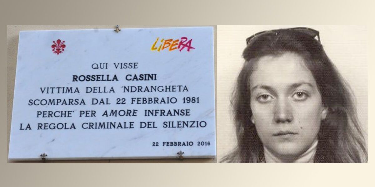 Rossella Casini, quarant’anni dal «femminicidio di ‘ndrangheta» che unisce Palmi e Firenze