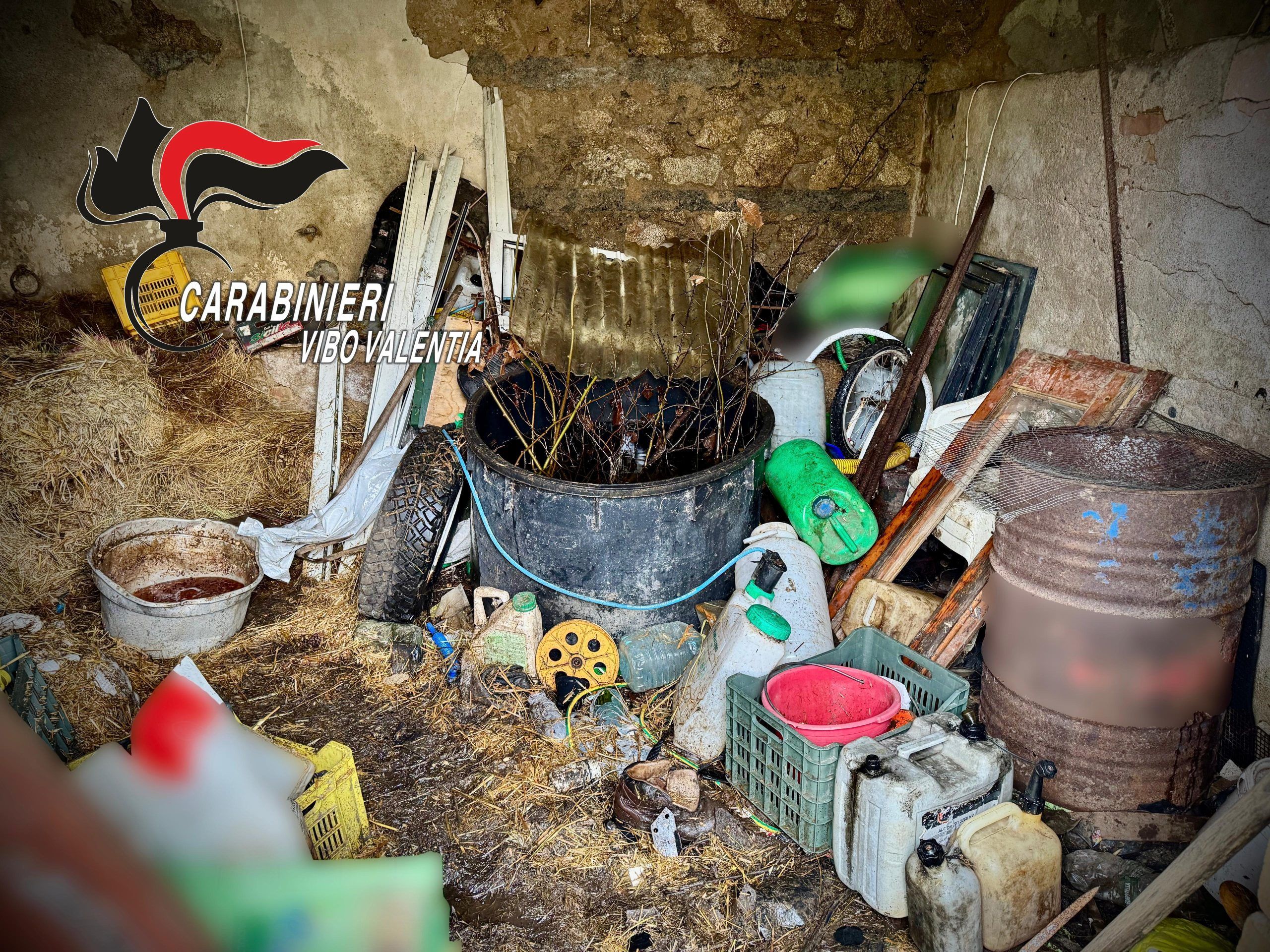 Deposito abusivo di rifiuti speciali su un terreno nel Vibonese, deferito il proprietario