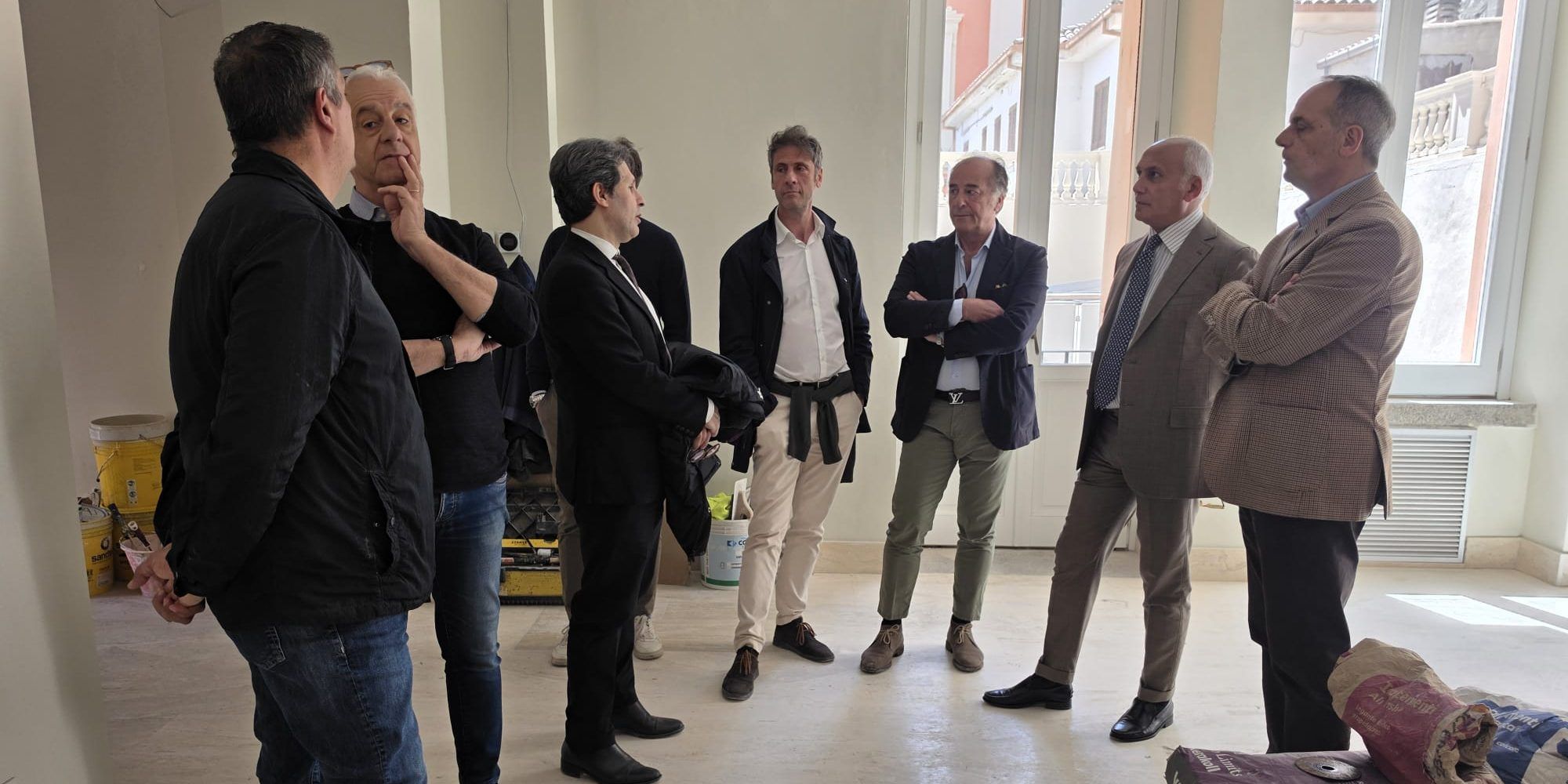 Biblioteca Civica di Cosenza, sopralluogo del sindaco Caruso