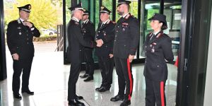 Il generale Sciuto saluta i Carabinieri di Cosenza: «Presenza, ascolto e umanità»