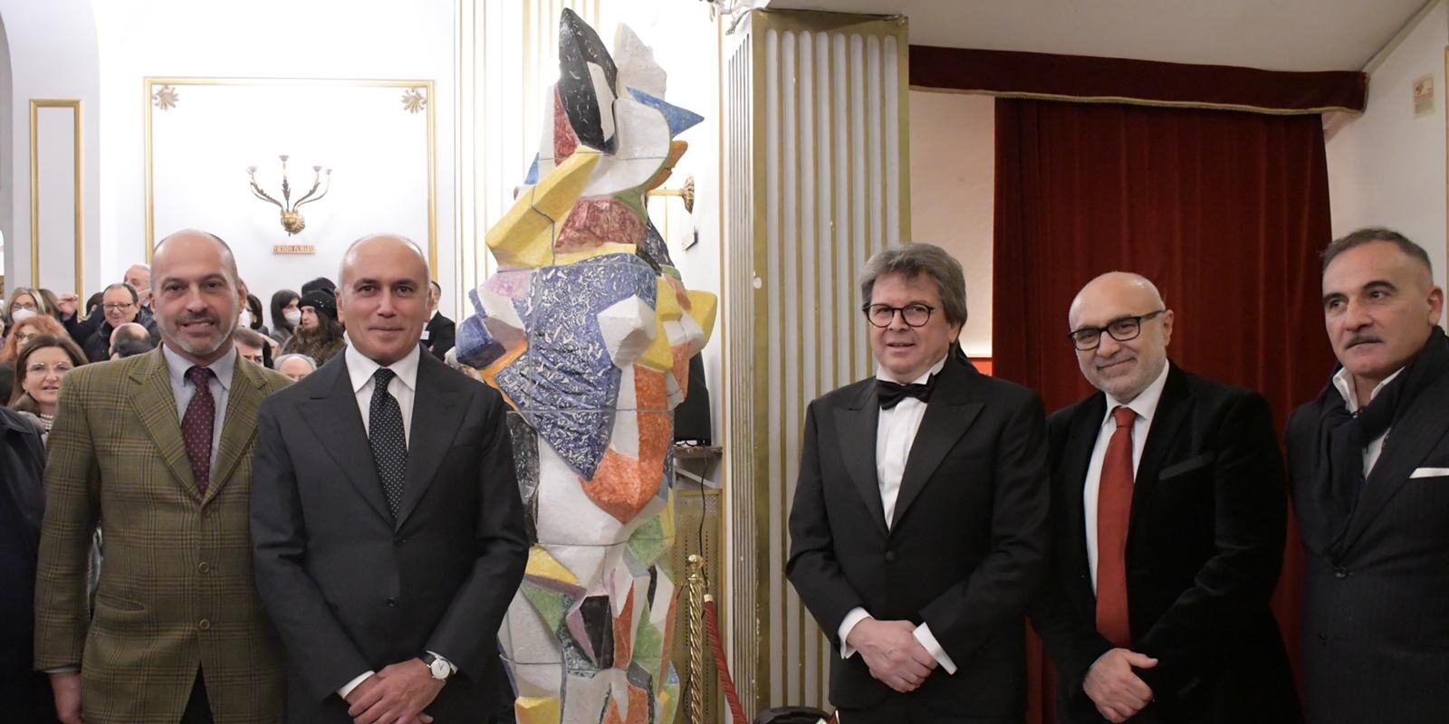 L’Arlecchino di Gino Severini inaugurato al teatro Rendano di Cosenza