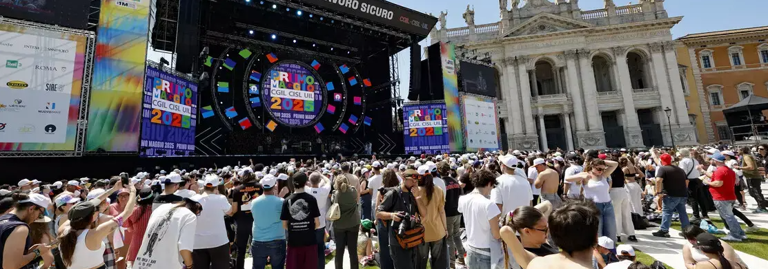 Tre arresti per violenza sessuale al concerto del Primo Maggio
