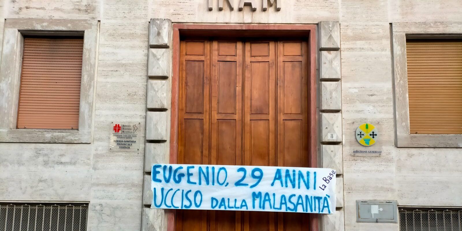 Cosenza, Eugenio, 29 anni, morto a causa di una sanità allo sbando