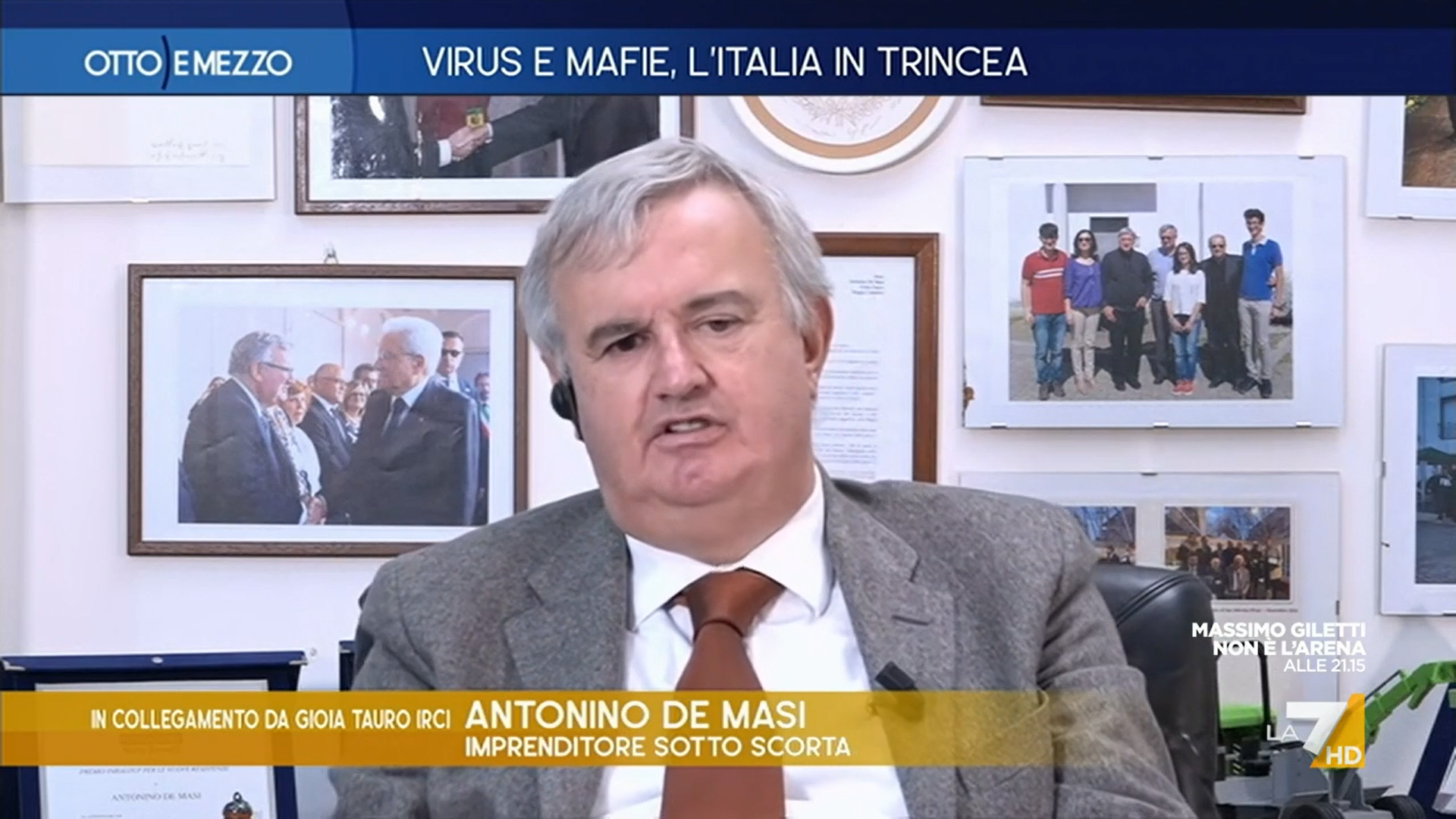 De Masi rilancia l’appello a Mattarella e Draghi: «Si torni a parlare di ‘ndrangheta»