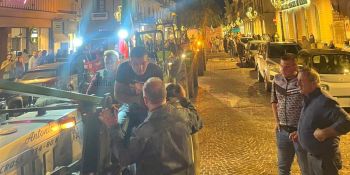 Lamezia, la protesta dei trattori arriva in centro – FOTO E VIDEO