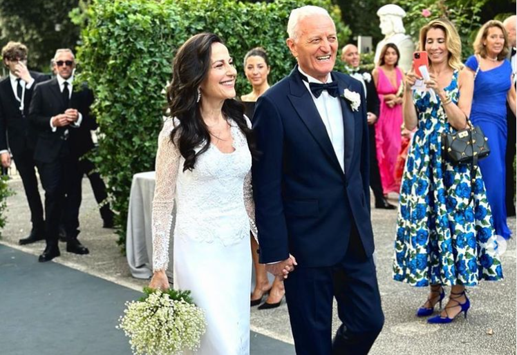 Le nozze di Santo Versace e Francesca De Stefano, tra eleganza e romanticismo